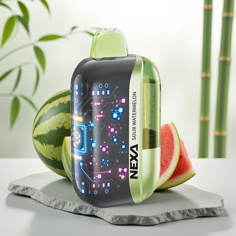 NEXA Ultra 50K Disposable Vape Pepene Verde Acru, 20ml, 50000 Pufuri, 5% Nicotina