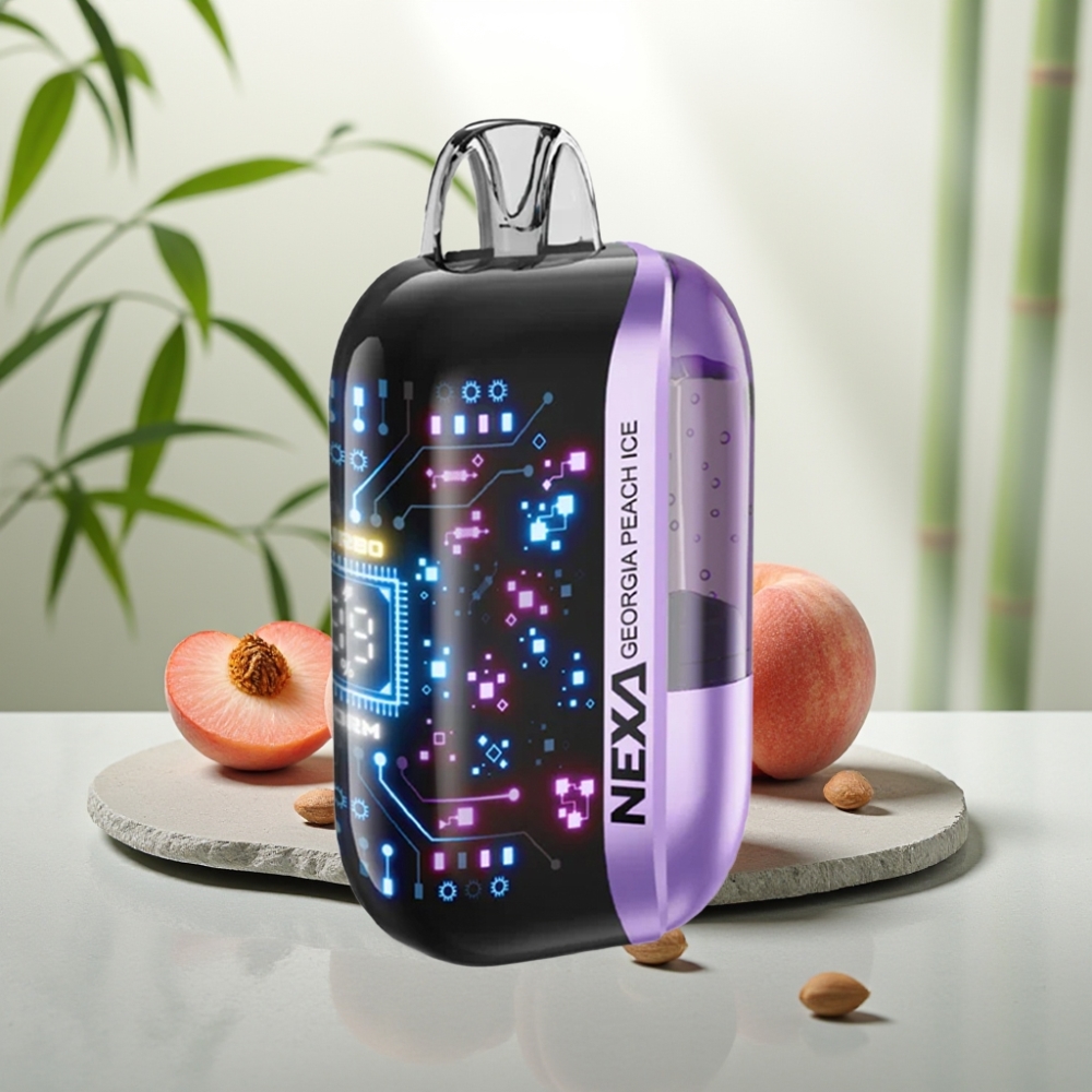 NEXA Ultra 50K Disposable Vape Piersică Georgia Ice 20ml 50000 Pufări 5% Nicotină