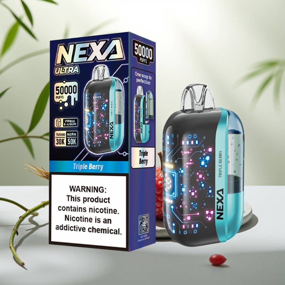 NEXA Ultra 50K Disposable Vape Triple Fructe de Pădure 20ml 800mAh 5%