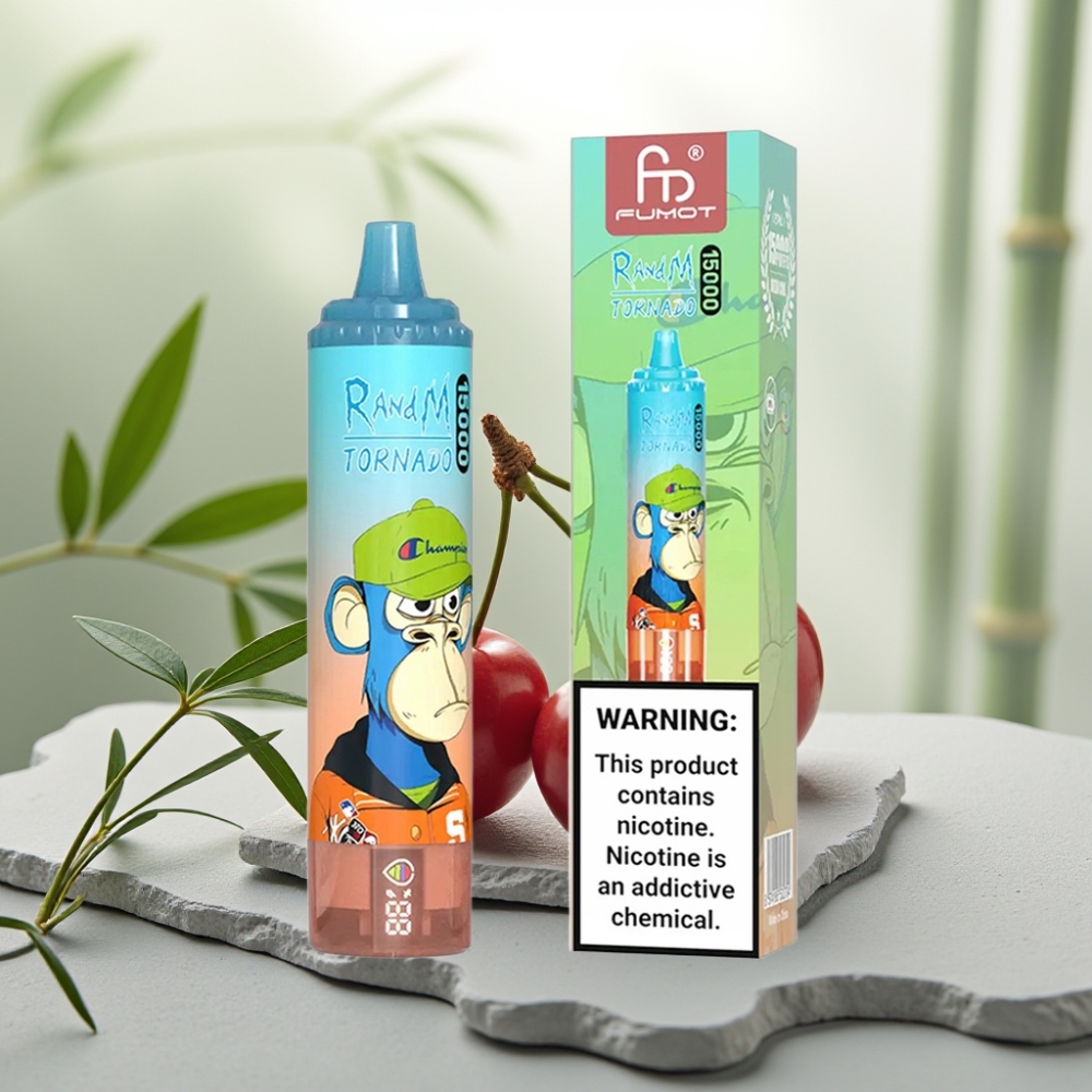 Fumot RandM Tornado 15000 Puffs Cișmă Colă 25ml 850mAh Mesh Coil