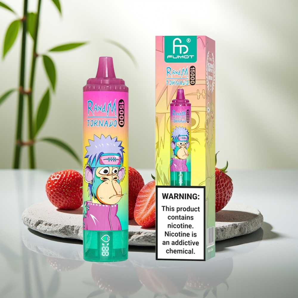 Fumot RandM Tornado 15000 Pufuri Capsula 25ml, 850mAh, Afine Gheață