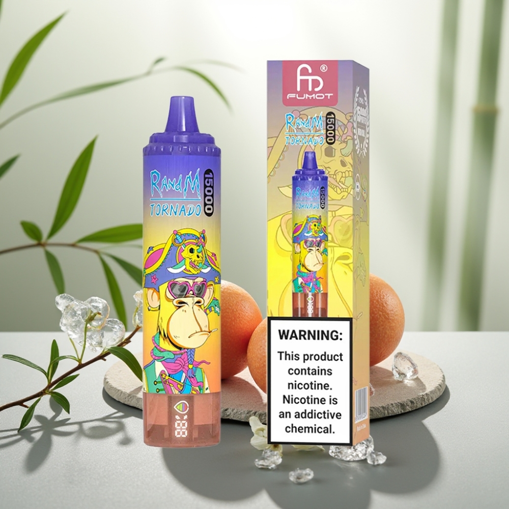 Fumot RandM Tornado 15000 Pufuri Cola Gheață 25ml 850mAh Tip-C LCD