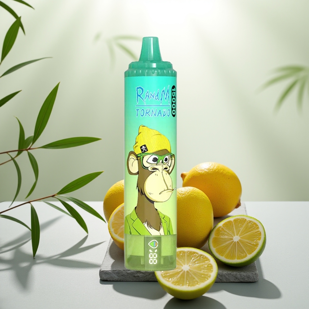 Fumot RandM Tornado 15000 Pufuri Lămâie Lime 25ml 850mAh