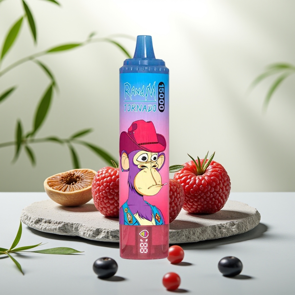 Fumot RandM Tornado 15000 Pufuri Mixed Berry 25ml 850mAh Tip-C LCD