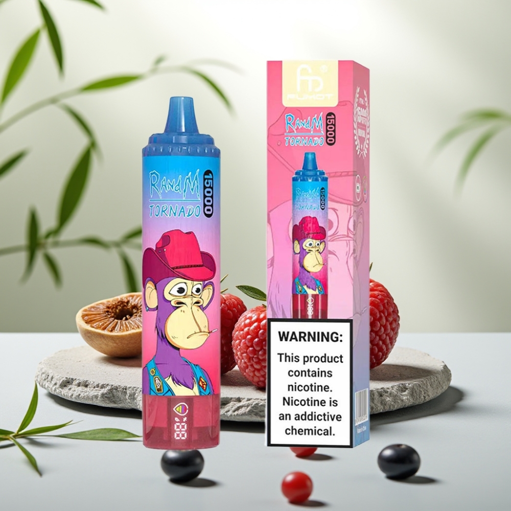 Fumot RandM Tornado 15000 Pufuri Mixed Berry 25ml 850mAh Tip-C LCD