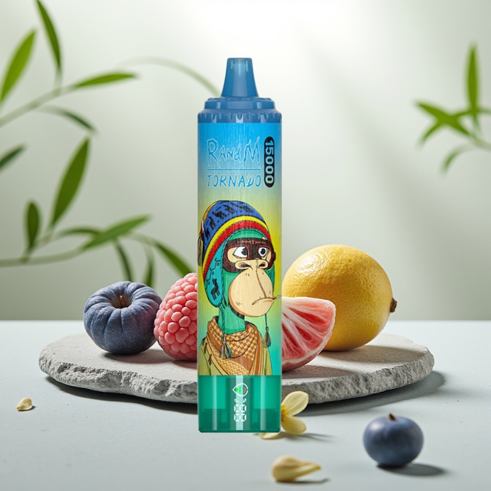 Fumot RandM Tornado 15000 Pufuri Zmeura Albastra Limonada 25ml 5% Mesh
