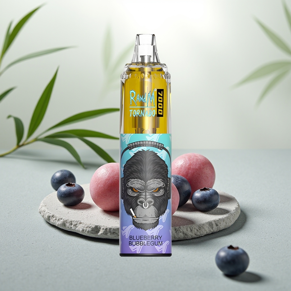Fumot Tornado 7000 Disposable Vape Afine Gumă de Balon 14ML 850MAH 5%