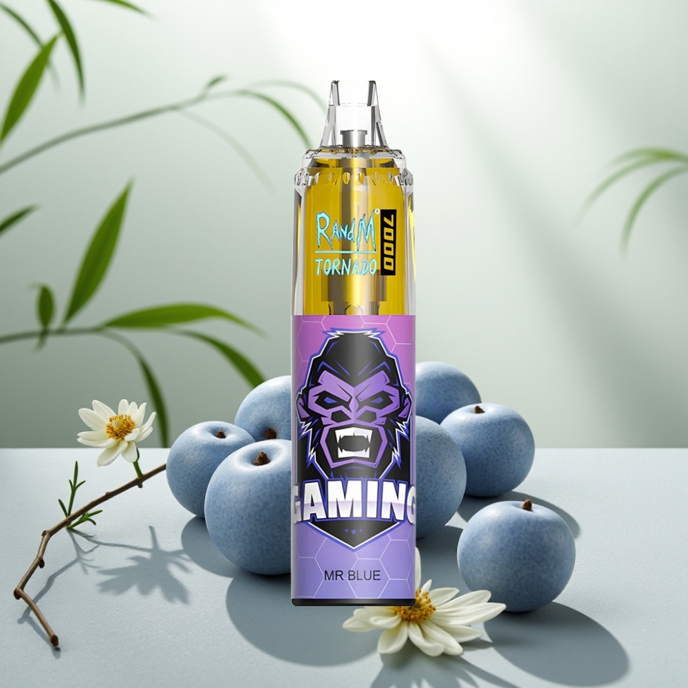 Fumot Tornado 7000 Disposable Vape Dr. Albastru, 14ML, 850MAH, 5% Nicotine