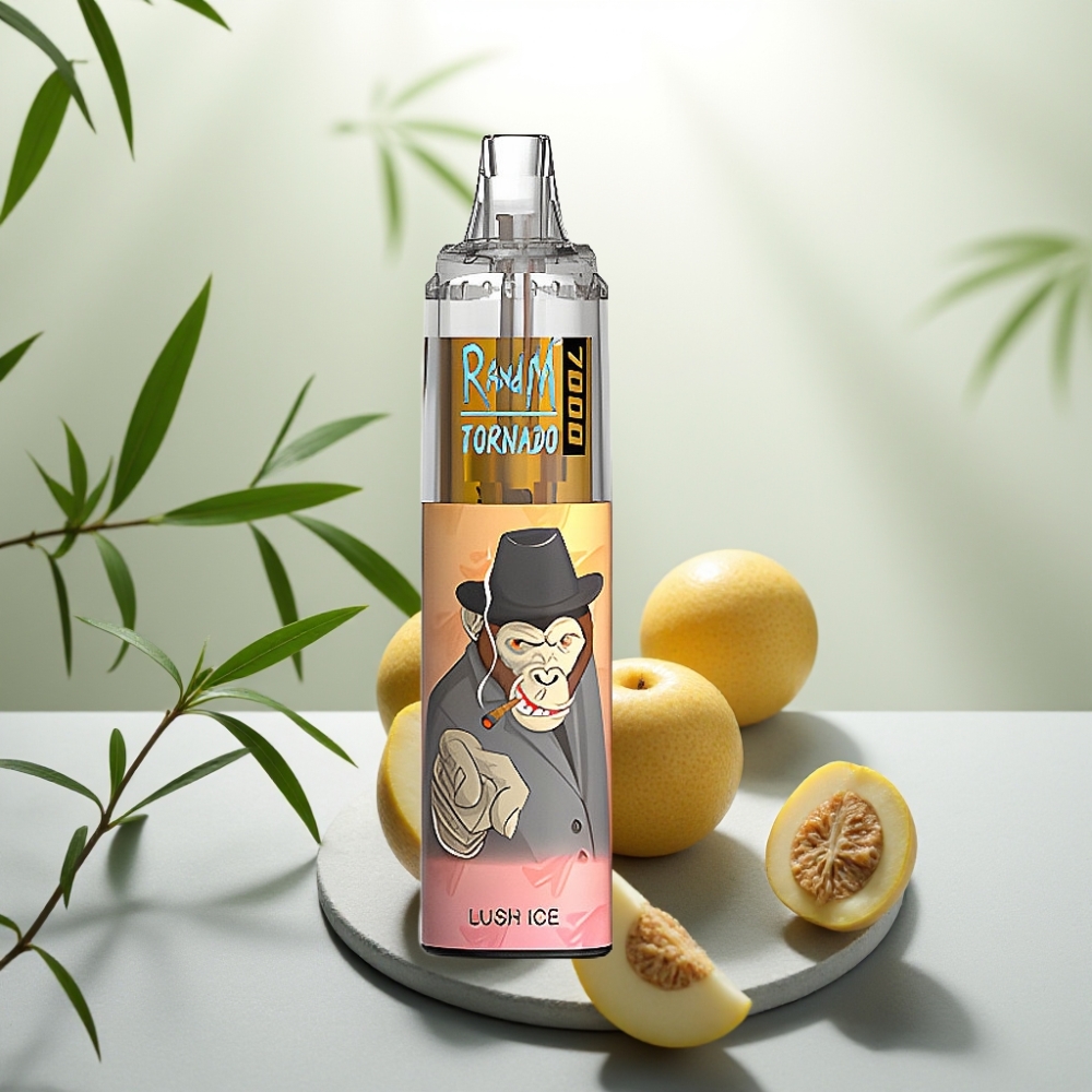 Fumot Tornado 7000 Disposable Vape Gheață Luxuriantă 14ML 850MAH 5% Nicotină
