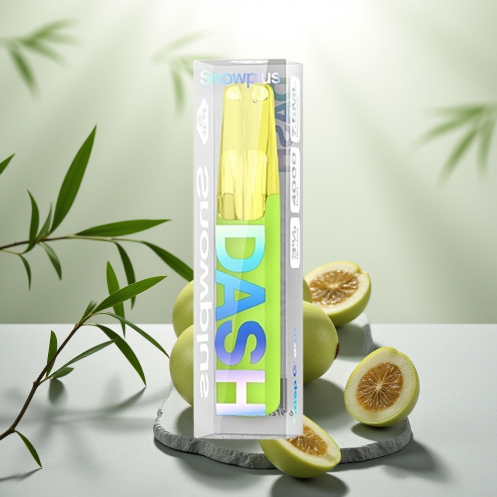Snowplus Dash 4000 Puffs Disposable Device Verde Proaspăt 7,5 ml 3% 5% 4000 Pufuri