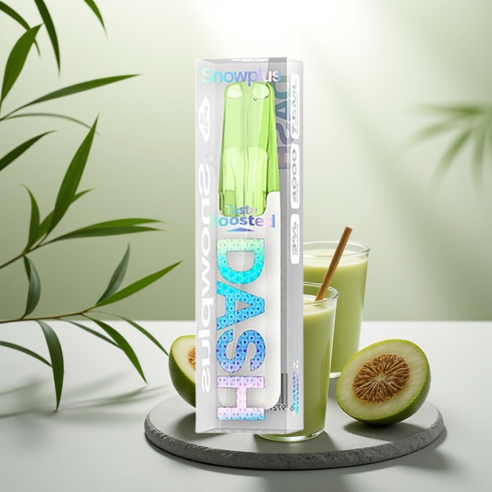 Snowplus Dash 4000 Puffs Dispozabil Atomizor Ceramic, 530 mAh, Matcha Smoothie