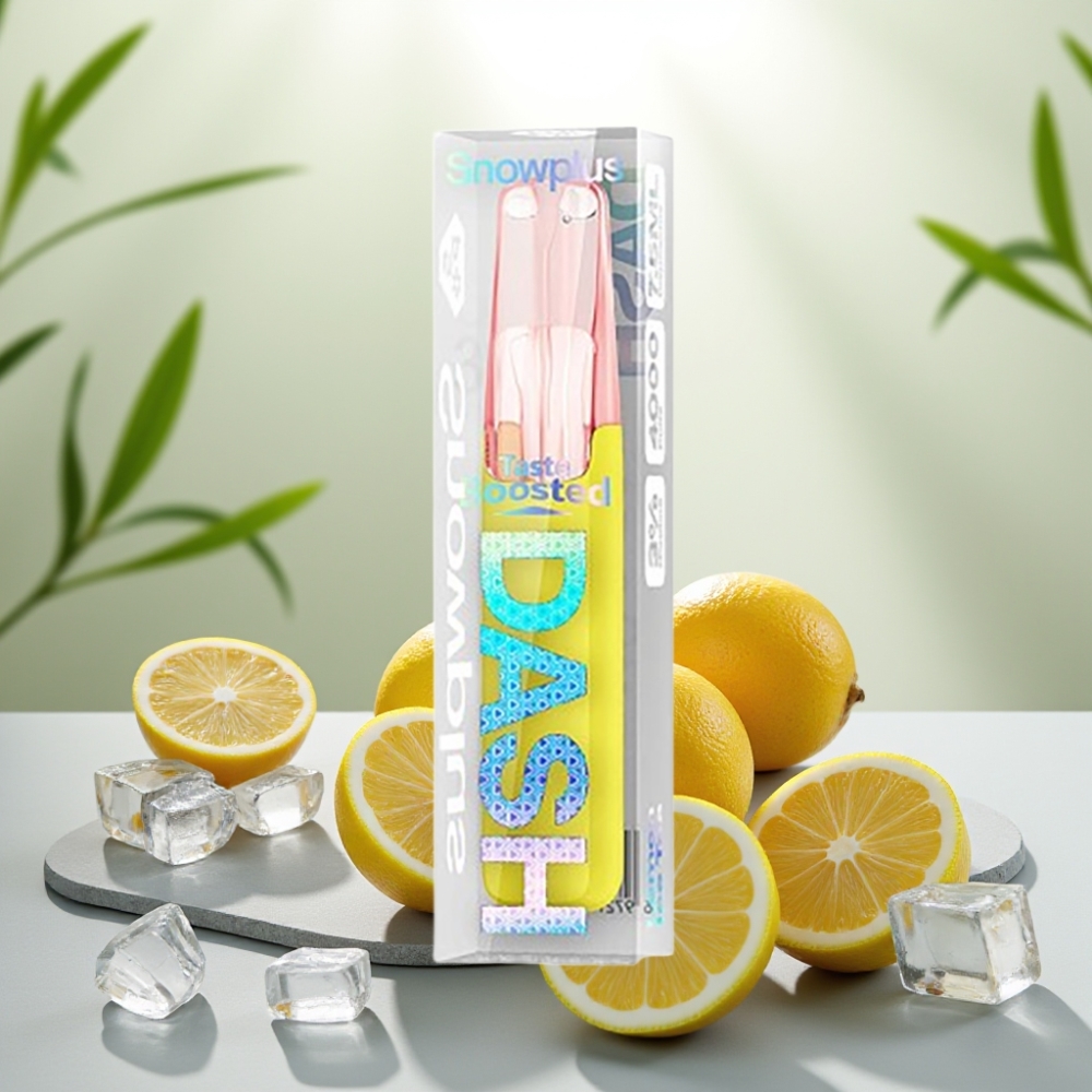 Snowplus Dash 4000 Puffs Dispozabil Ceramic 7.5 ml 5% Ceai de Iarnă cu Lămâie