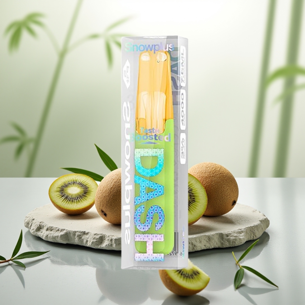 Snowplus Dash 4000 Puffs Dispozabil Kiwi Înghețat 7.5ml 5% 4000 Puffuri