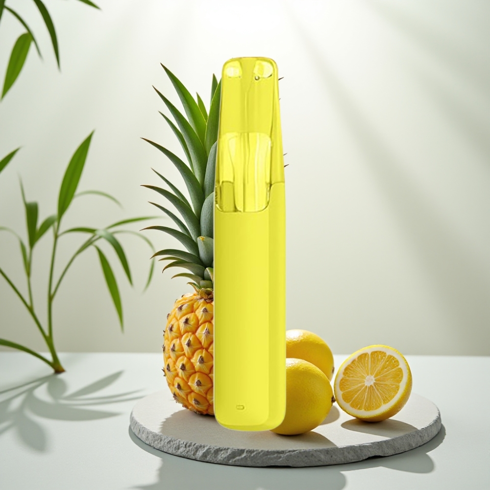 Snowplus Dash 4000 Puffs Dispozabil Lămâiă Ananas, 7.5 ml, 530 mAh, 3%/5%