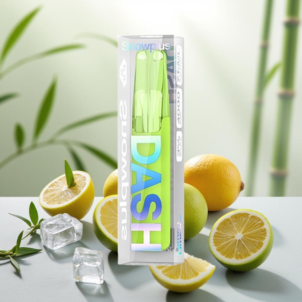 Snowplus Dash 4000 Puffs Dispozabil Lămâie Lime Gheață, 7.5 ml, 530 mAh