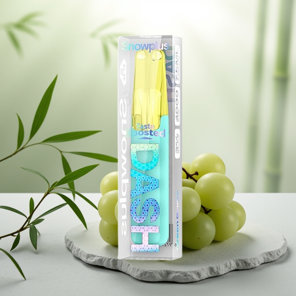 Snowplus Dash 4000 Puffs Dispozabil Strugure Verde 7.5 ml 4000 Puffuri 530 mAh