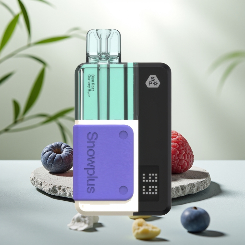 Snowplus Swift Pod Kit 15000 Pufuri, 1000 mAh, 2+10 ml, Dual Mesh, Gummy Bear Afine Albastre