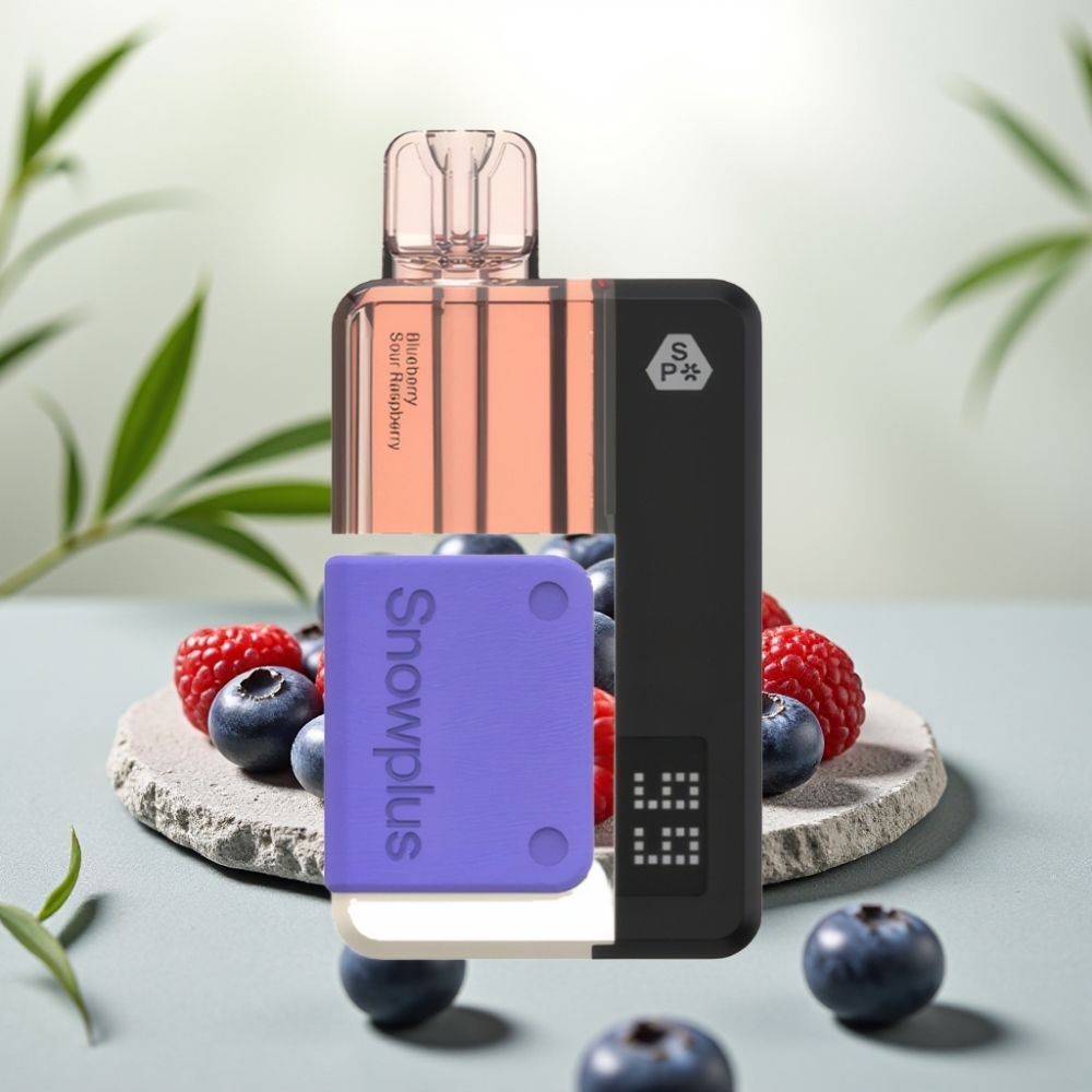 Snowplus Swift Pod Kit 15000 Pufuri - 1000mAh, 2+10ml, Afine Zmeură Acerbă