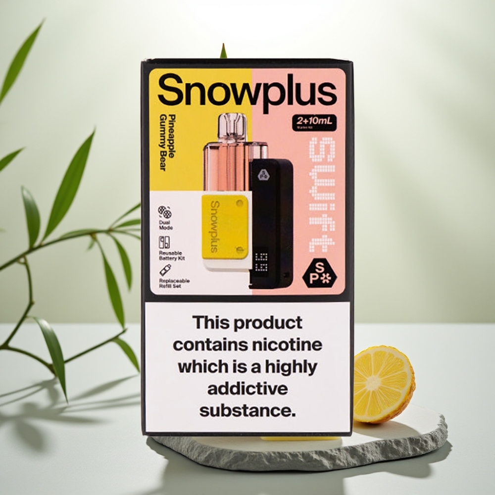 Snowplus Swift 5000 Puffs Prefilled Pod Kit Acadea de Ananas, 1000 mAh, 2+10 ml