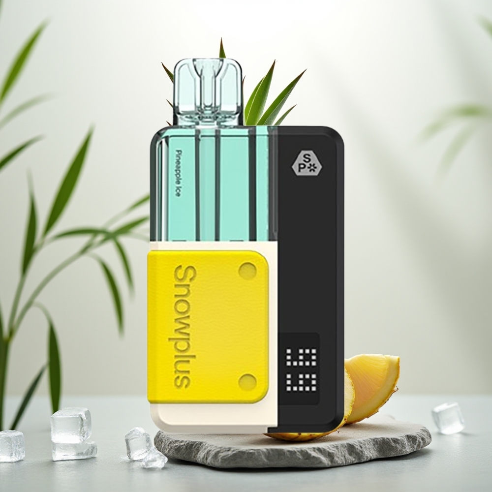 Snowplus Swift 5000 Puffs Prefilled Pod Kit Ananas Gheață, 1000 mAh, 2+10 ml, 2%