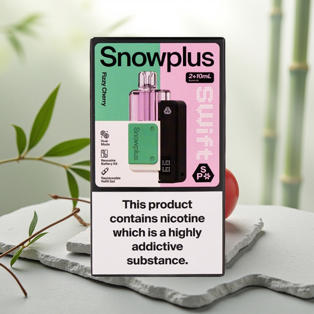Snowplus Swift 5000 Puffs Prefilled Pod Kit Cireșă Fizică, 1000 mAh, 2+10 ml