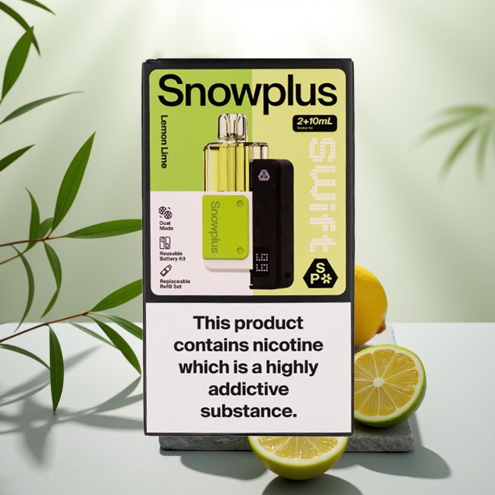 Snowplus Swift 5000 Puffs Prefilled Pod Kit Lămâie Lime, 1000 mAh, 2+10 ml, 2%